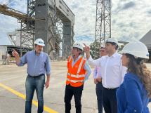 Firman convenio para modernizar el puerto de Bahía Blanca 