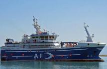 Rescate de los tripulantes del buque pesquero “Argos Georgia” hundido en cercanías de las Islas Malvinas