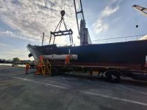Llegó el buque Sagittarius al puerto Dock Sud