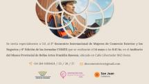 Vendrán de Chile y otros puntos de Argentina para el encuentro de Mujer, negocios y comercio exterior
