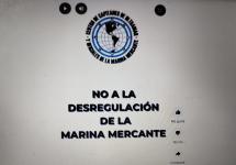 Campaña para no desregular la marina mercante