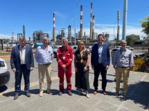 Litza recorrió Raízen y refuerza el diálogo con uno de los actores clave del Puerto Dock Sud