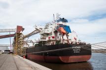 Puerto Quequén sigue sumando toneladas exportadas