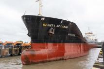 Más de 139 metros de trabajo naval: el paso del Caleta Rosario por TANDANOR