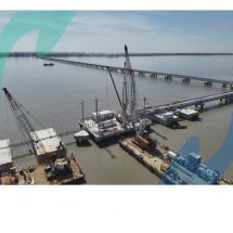 OTAMERICA completó el montaje de los nuevos brazos de carga en Puerto Rosales
