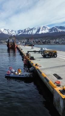 Ushuaia avanza con obras portuarias por más de USD 2,5 millones en plena temporada de cruceros