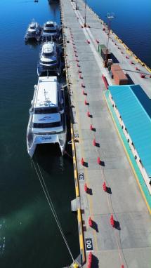 Puerto de Ushuaia: avanzan las mejoras en las instalaciones ante una temporada de más de 550 recaladas