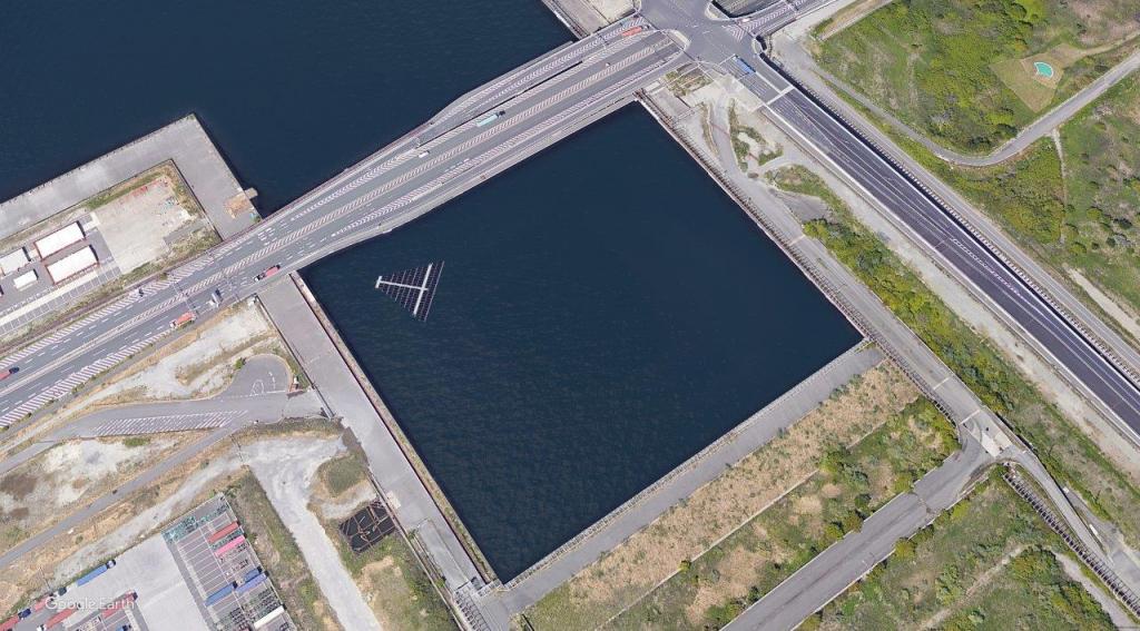 Construirán la primera planta de energía solar flotante en alta mar de Japón