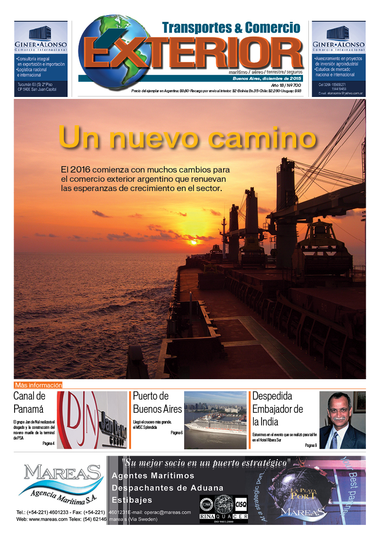 Tapa edición actual de la revista