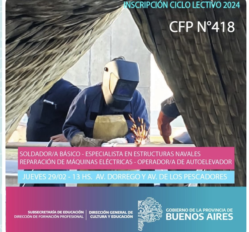 Abren inscripción de especialización en oficios portuarios