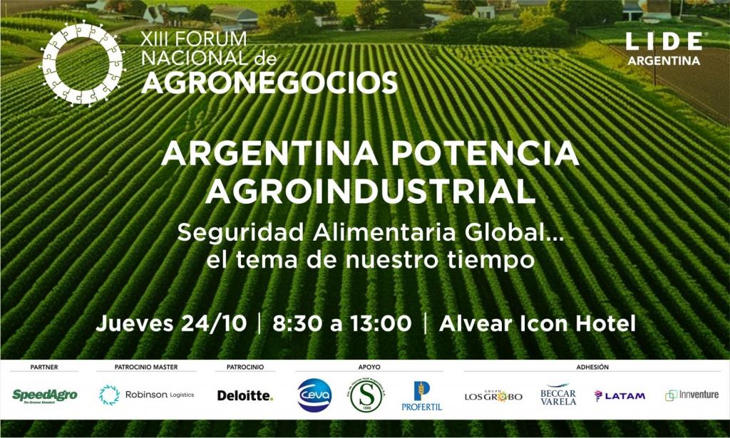 Argentina potencia agroindustrial: Seguridad Alimentaria Global…el tema de nuestro tiempo