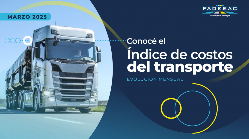 Costos del Transporte de Carga crecen 6,3% en el primer trimestre de 2025