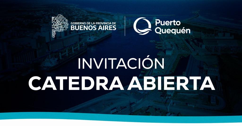 Puerto Quequén invita a una cátedra abierta
