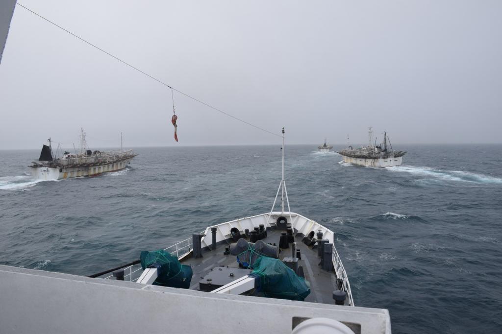 El control de la flota pesquera extranjera en la milla 201: Mucho más que presencia en esta frontera marítima