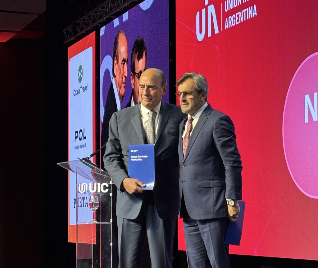 En el Día de la Industria, la UIA presentó un Decálogo de su Nuevo Contrato Productivo