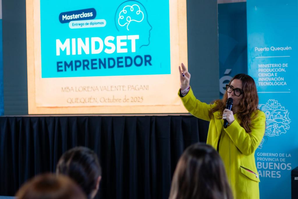 Jimena López cerró el “Curso ejecutivo de finanzas para mujeres emprendedoras” en Puerto Quequén