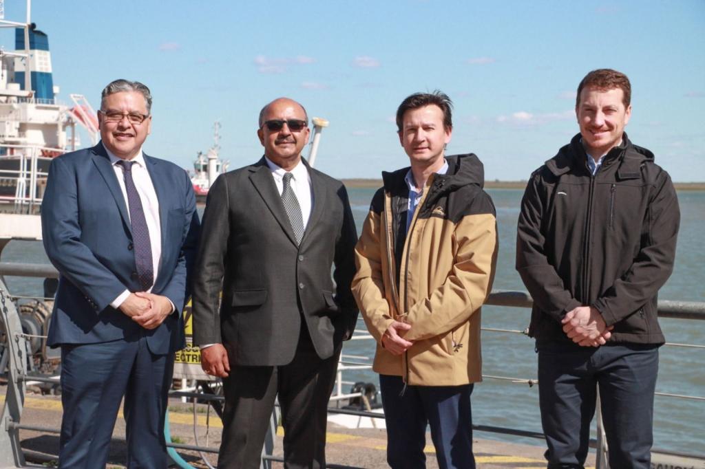 Bahía Blanca recibió al embajador de la India y afianza lazos estratégicos en el comercio internacional