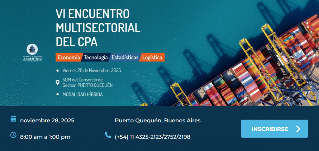 El sistema portuario argentino se reúne en Quequén: claves del VI Encuentro Multisectorial del Consejo Portuario