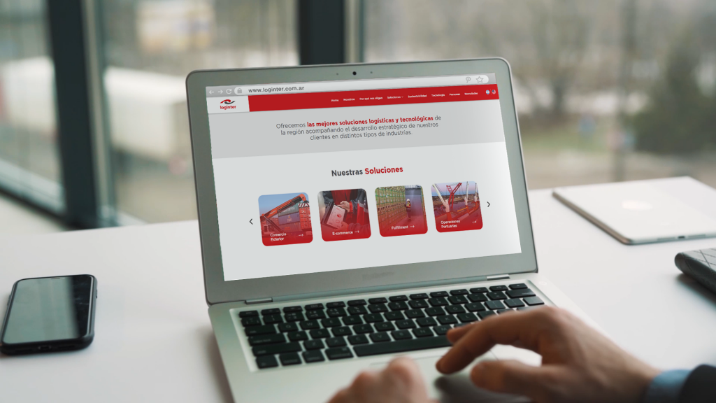 Loginter lanzó su nuevo sitio web