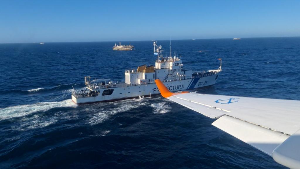 Prefectura intensifica el control de pesqueros en la milla 201