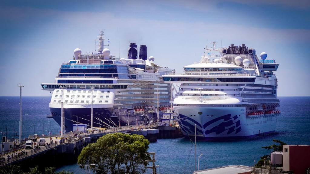 Doble escala y más de 5.000 pasajeros: Puerto Madryn afianza su lugar en el mapa de cruceros de la Patagonia