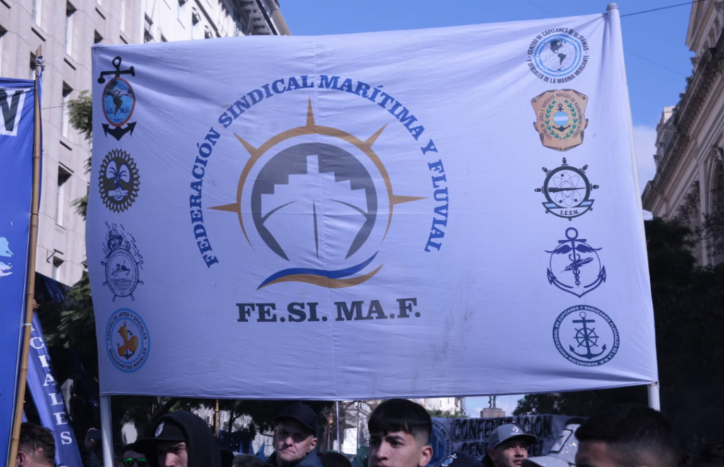 Cese de actividades y reclamo laboral: Fe.Si.Ma.F. convoca a conferencia en medio de la polémica por la exclusión de la Marina Mercante