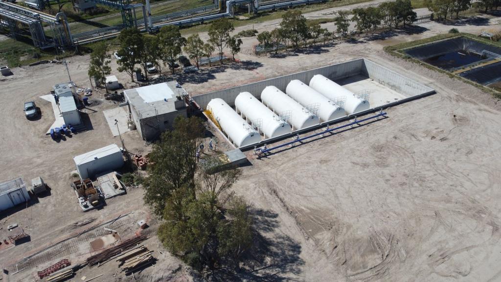 Bahía Blanca: la red de agua potable en Galván supera el 80% y refuerza la infraestructura crítica del puerto