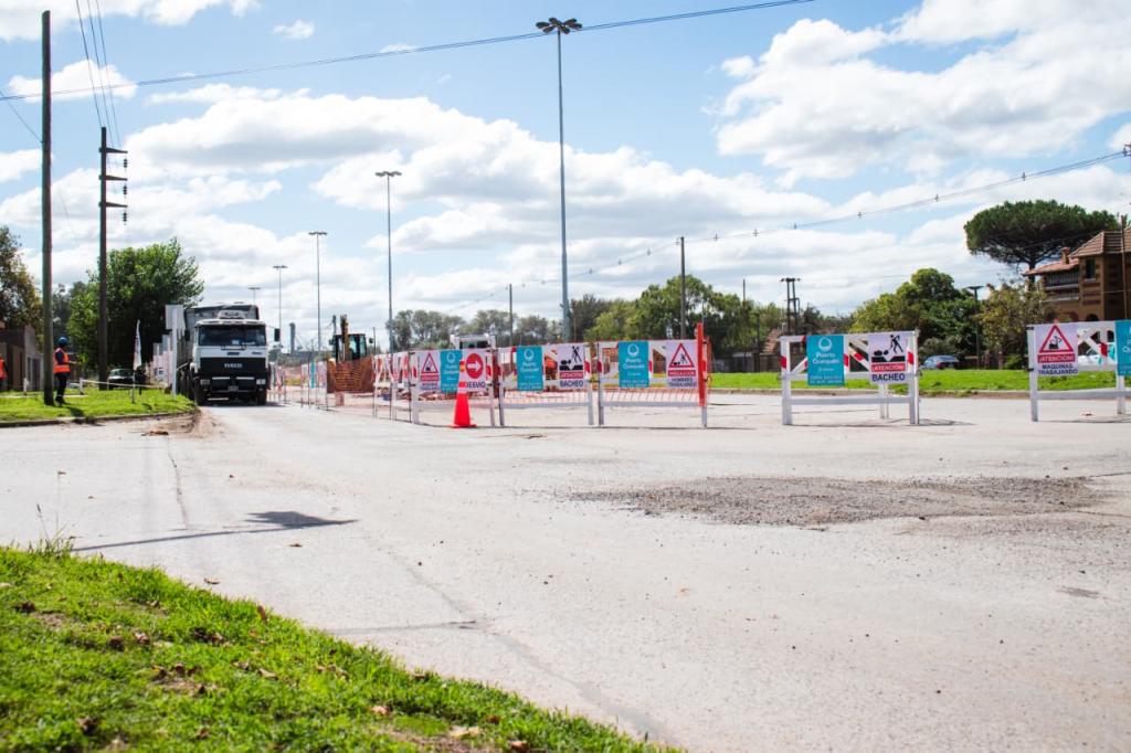 Comienza una obra clave en Avenida Almirante Brown