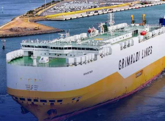 Grimaldi activa una nueva ruta con China y posiciona a Zárate en el mapa automotriz regional