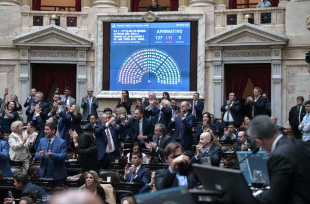 Aprobación de las modificaciones a la Ley de Glaciares: Una señal positiva para el futuro productivo de la Argentina