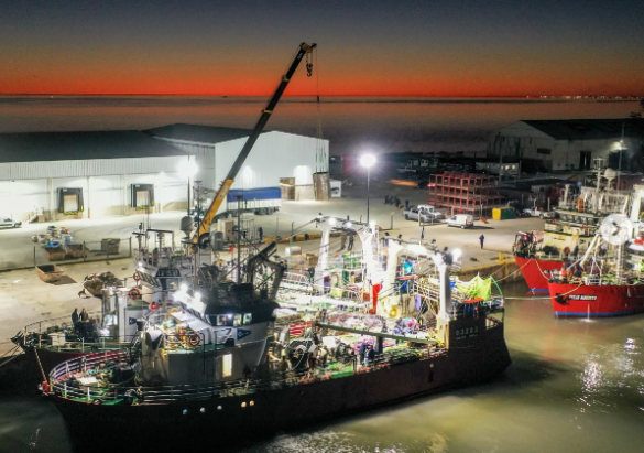 Puerto Rosales suma capacidad frigorífica y gana protagonismo en la logística pesquera