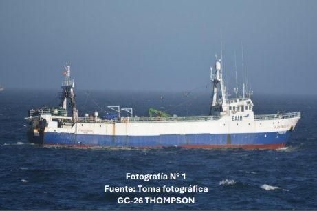 Tolerancia cero: Prefectura detectó un nuevo buque extranjero realizando maniobras compatibles con pesca ilegal en la ZEEA