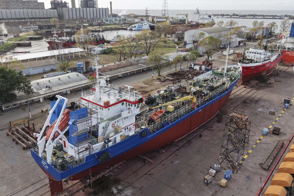  TANDANOR concluyó los trabajos de reparación del petrolero NANY