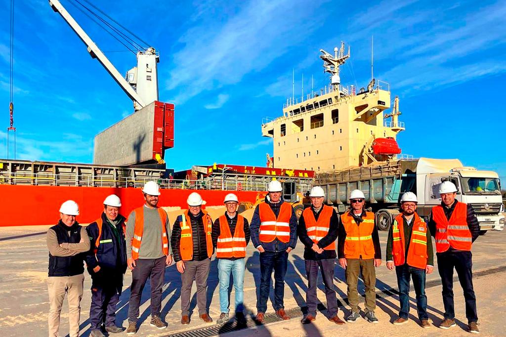Concretan la primera exportación de soja no modificada genéticamente desde Puerto de Concepción del Uruguay