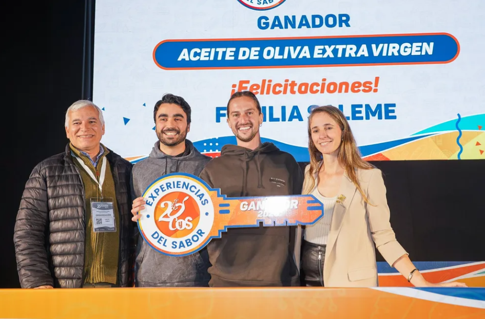 San Juan brilló en Caminos y Sabores: Familia Saleme ganó el premio al mejor aceite de oliva virgen extra