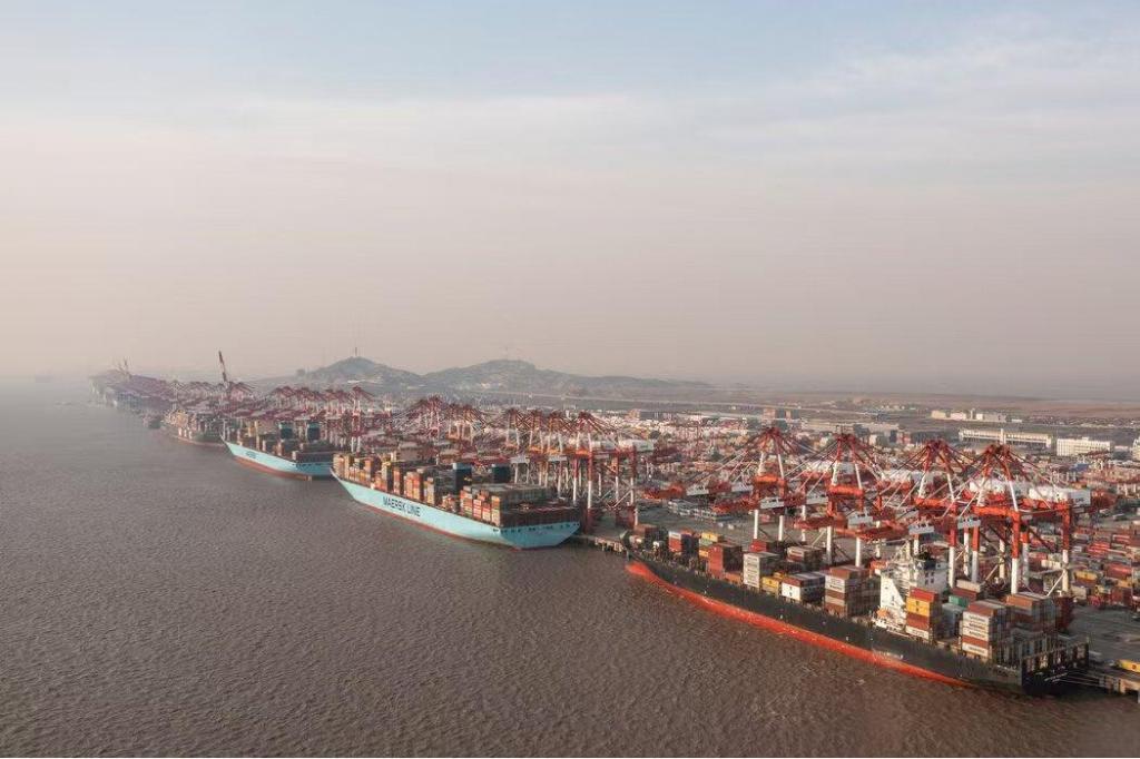 La congestión vuelve a poner bajo presión al puerto de Yangshan y genera nuevas demoras en el comercio marítimo mundial
