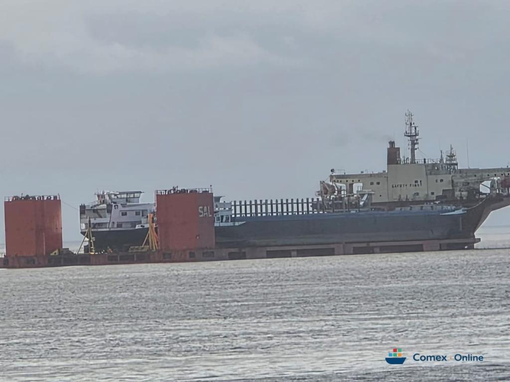 Dos nuevos portacontenedores para Naviera del Mercosur llegaron a Nueva Palmira tras una operación que iba a realizarse en la Argentina