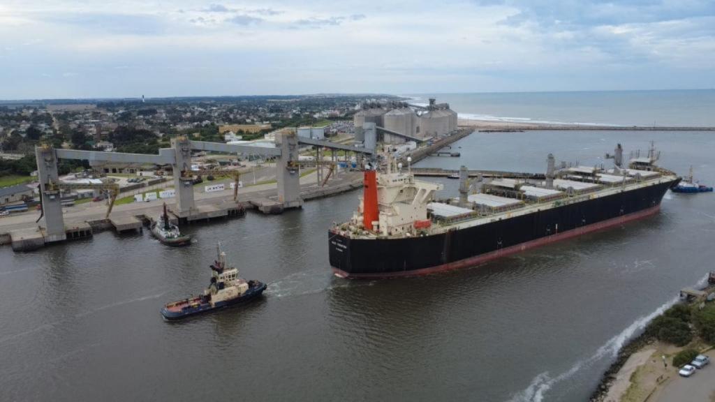 Puerto Quequén superó los 4,5 millones de toneladas movilizadas en 2026