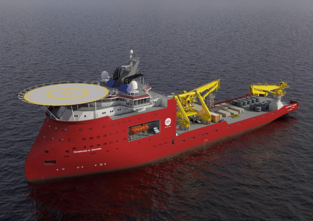 Jan De Nul amplía su flota con un nuevo buque para proteger cables submarinos