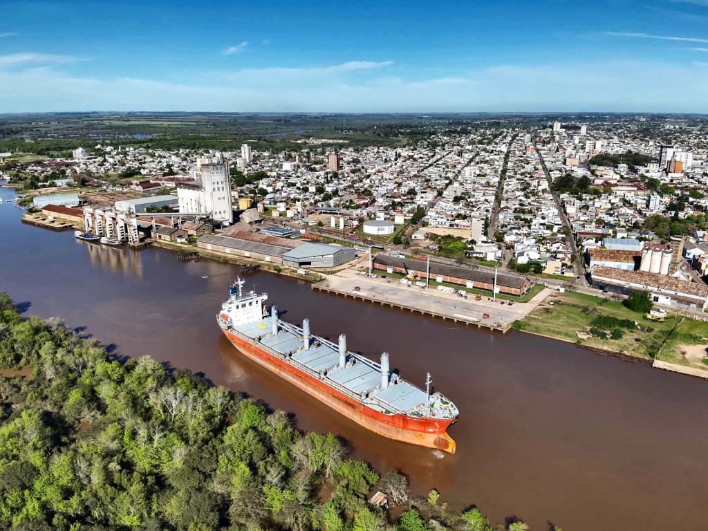 Nueva exportación de harina de soja desde Concepción del Uruguay con destino a Europa