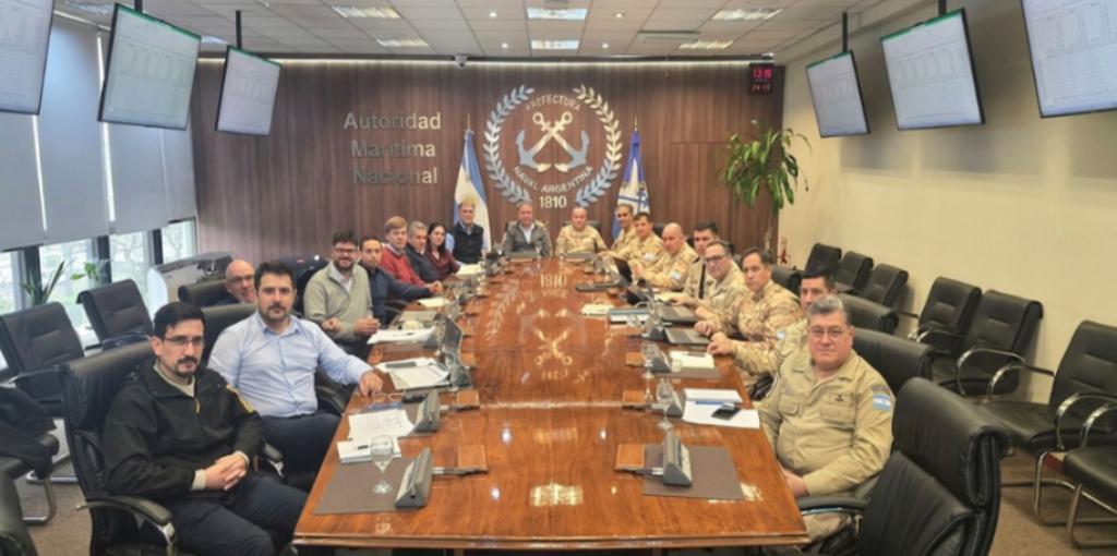 Hidrovía: Vía Navegable Argentina coordina con Prefectura y ANPYN la incorporación de tecnología