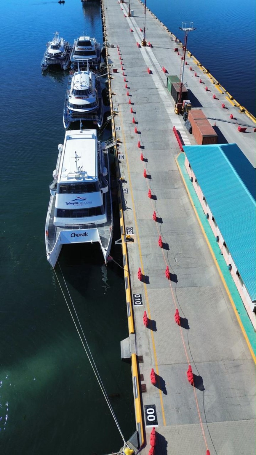 Puerto de Ushuaia: avanzan las mejoras en las instalaciones ante una temporada de más de 550 recaladas