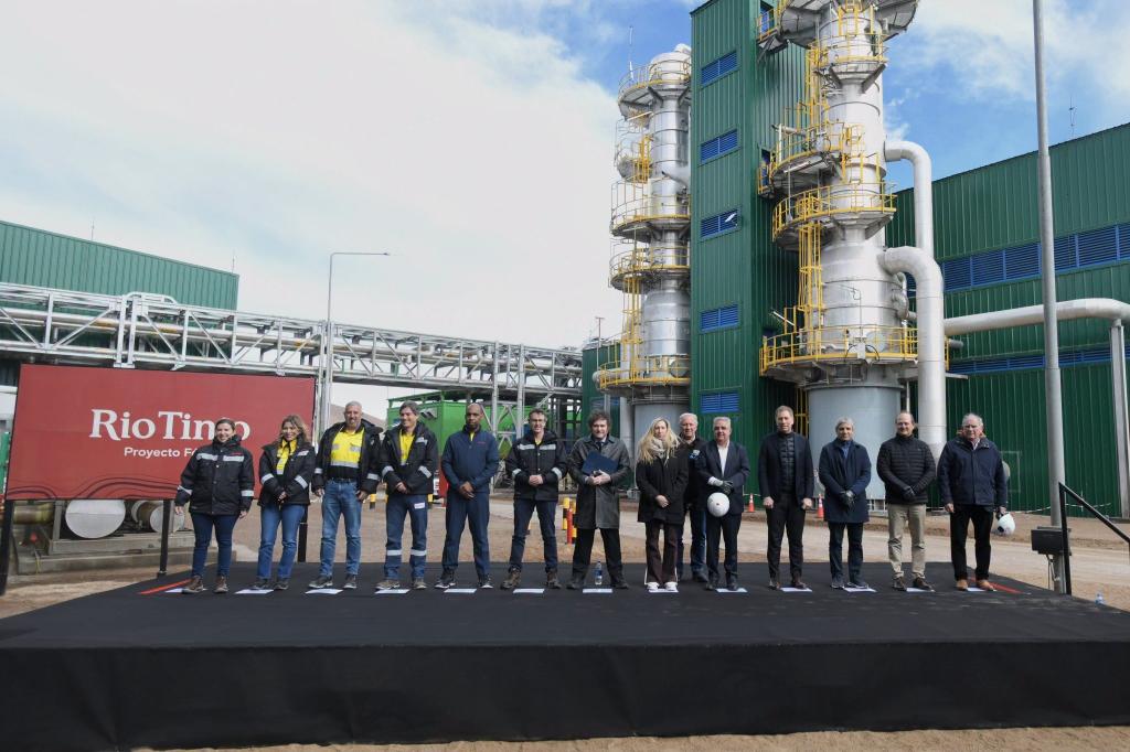 Rio Tinto inauguró dos proyectos de litio en Catamarca tras invertir USD 1.400 millones